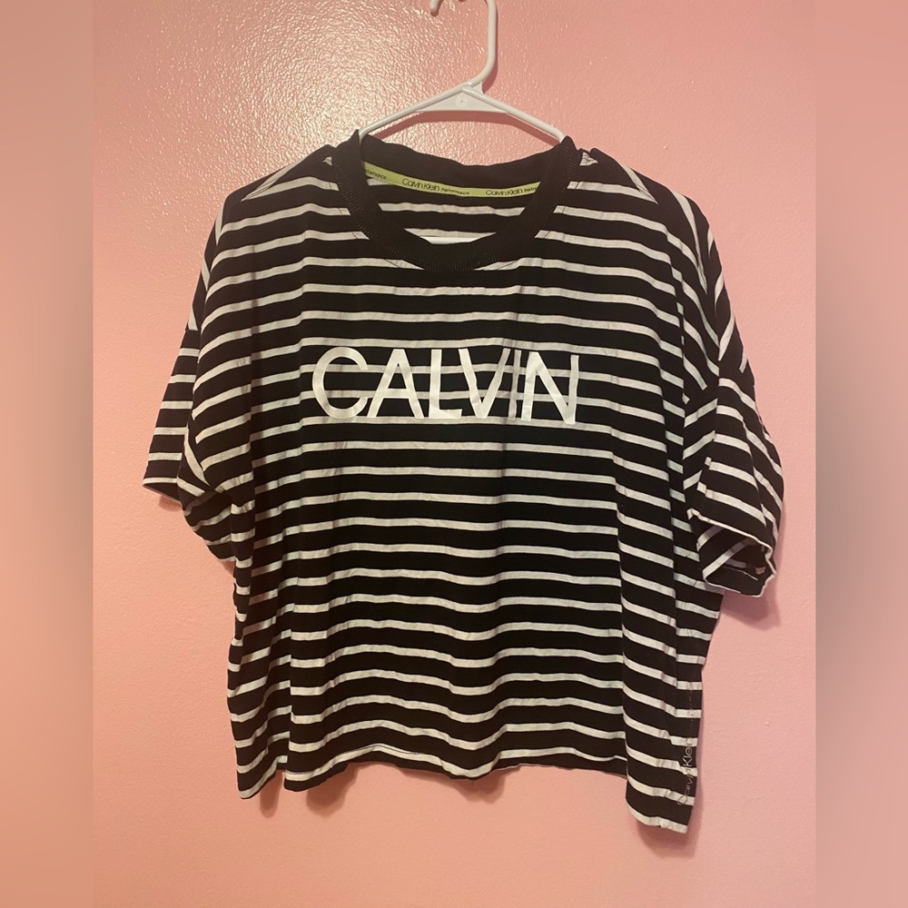 Calvin Klien Crop Shirt , XL